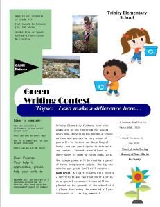 Trinity Green Writing Contest