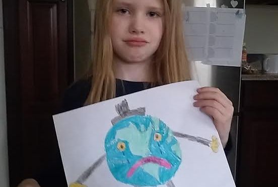 Second Grader Takes a Good Look At What Plastic Bags Do To This Earth…. and doesn’t like what she is seeing