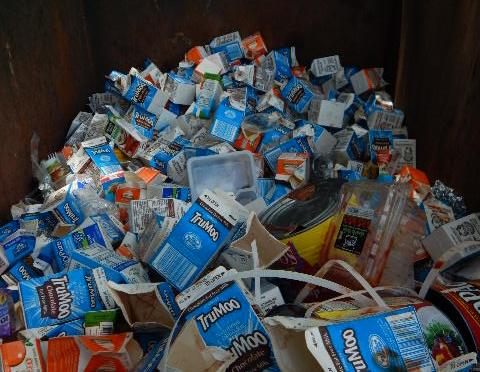 White Plains School Milk Cartons Recycled At Material Recovery Facility
