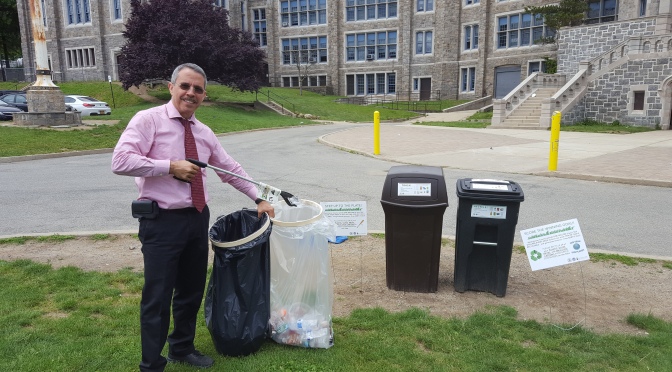 Ball Field Recycling and Litter Mitigation, New Rochelle IEYMS is covering all bases