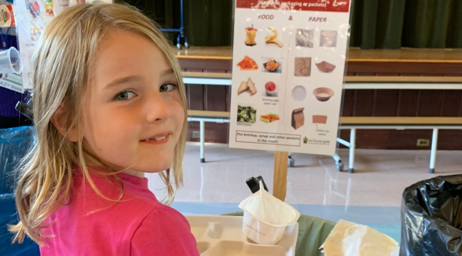 Rye Neck’s Daniel Warren Elementary Students Prove Kindergarteners Can Compost!